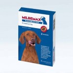 Milbemax grote hond kauwtablet per 4 tabletten